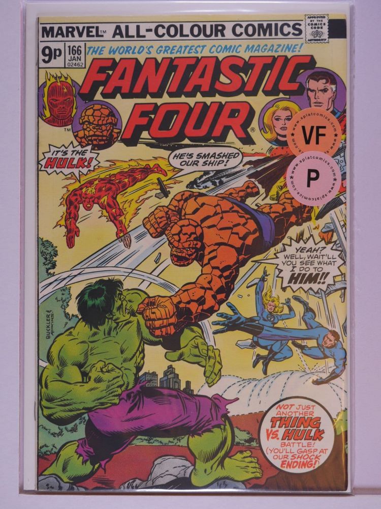 FANTASTIC FOUR (1962) Volume 1: # 0166 VF PENCE