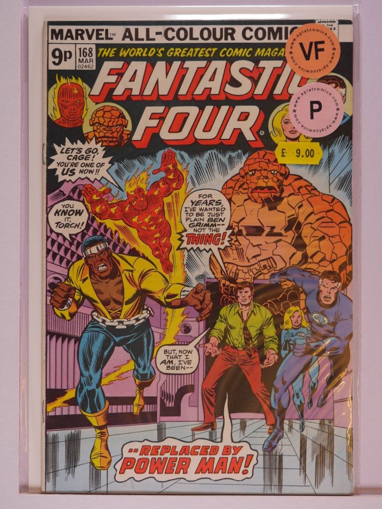 FANTASTIC FOUR (1962) Volume 1: # 0168 VF PENCE