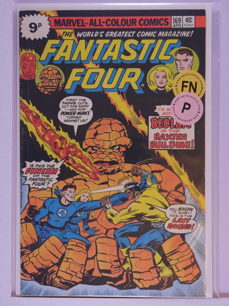 FANTASTIC FOUR (1962) Volume 1: # 0169 FN PENCE