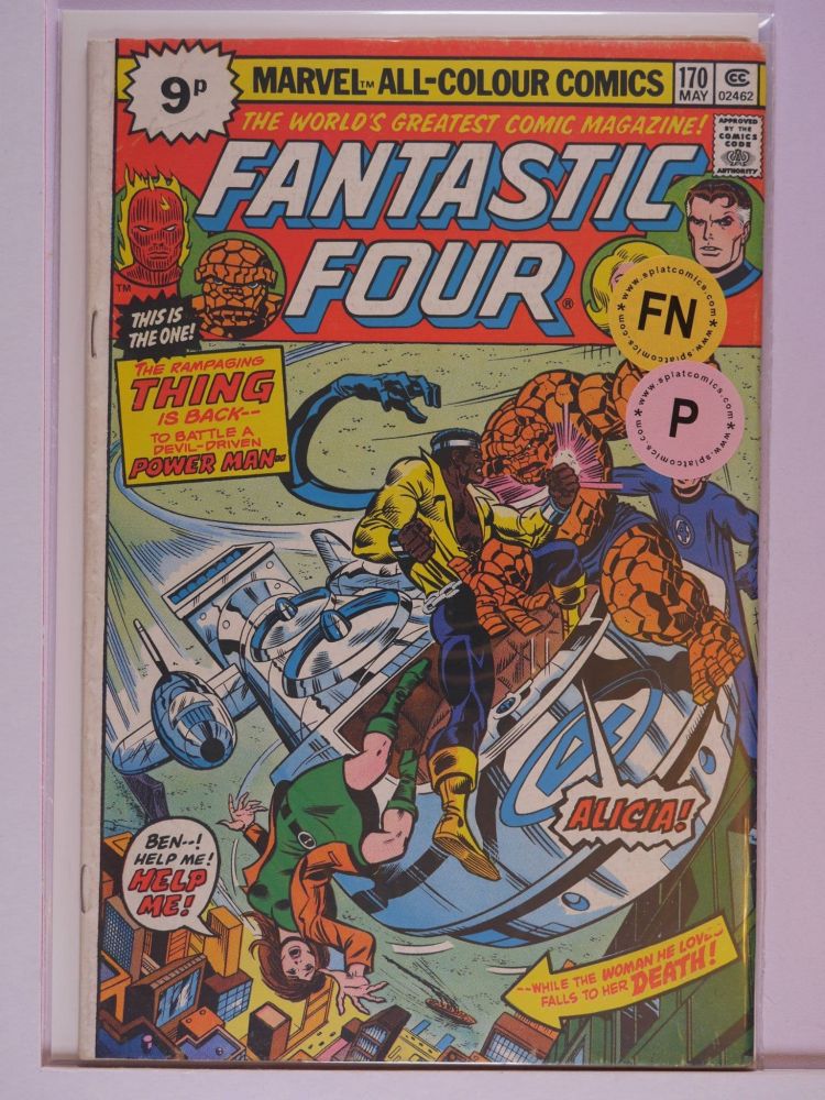 FANTASTIC FOUR (1962) Volume 1: # 0170 FN PENCE