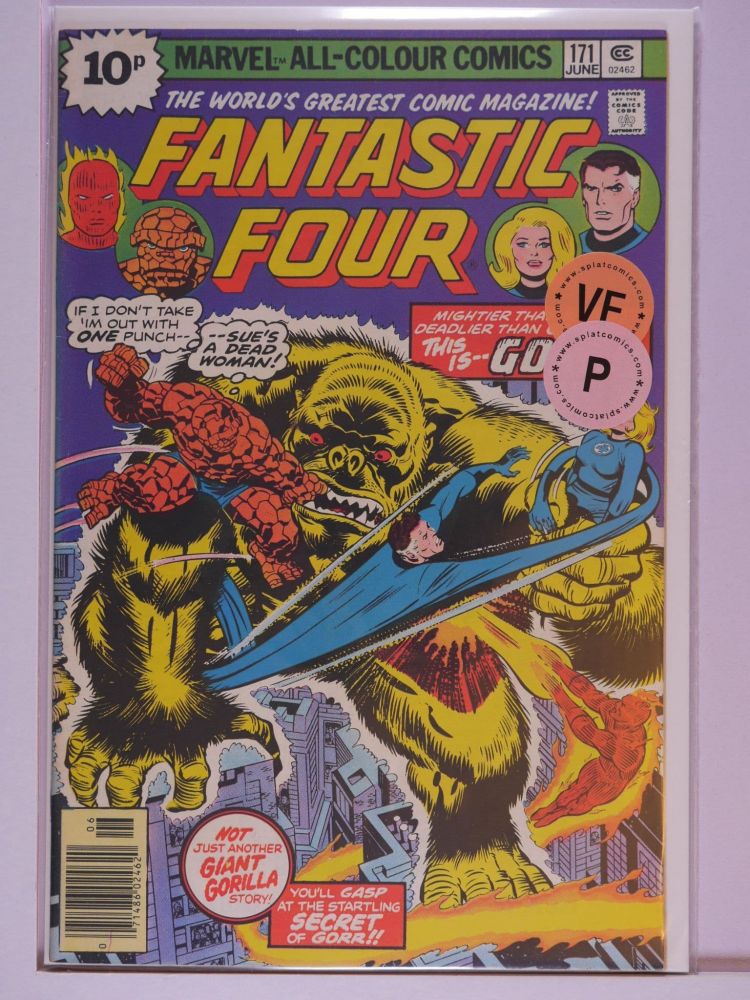 FANTASTIC FOUR (1962) Volume 1: # 0171 VF PENCE