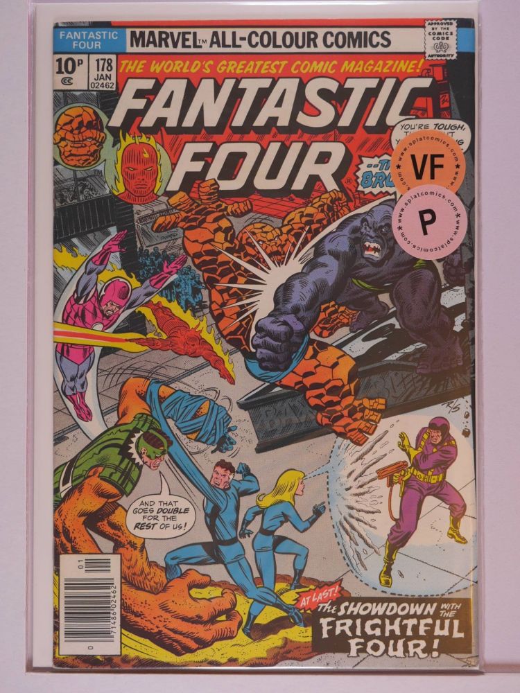 FANTASTIC FOUR (1962) Volume 1: # 0178 VF PENCE