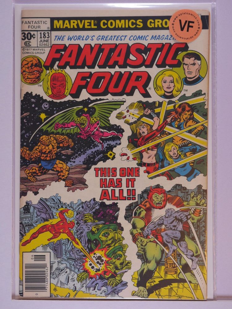 FANTASTIC FOUR (1962) Volume 1: # 0183 VF