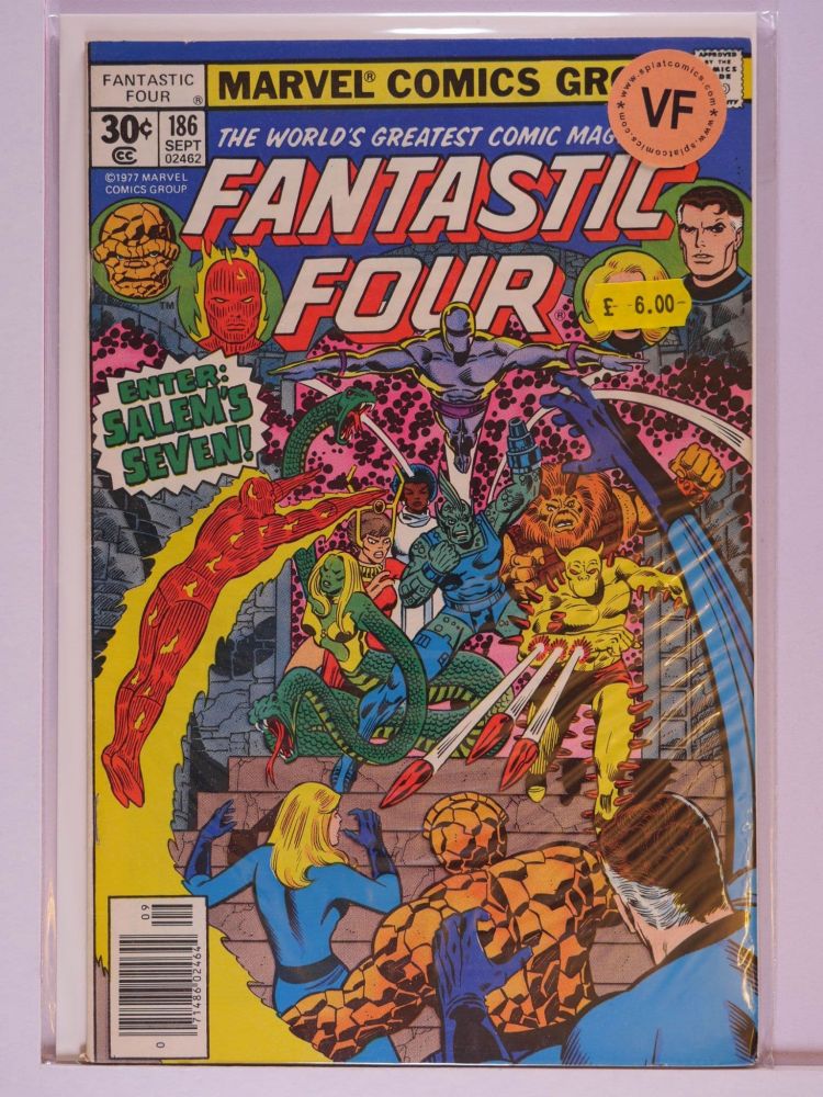 FANTASTIC FOUR (1962) Volume 1: # 0186 VF