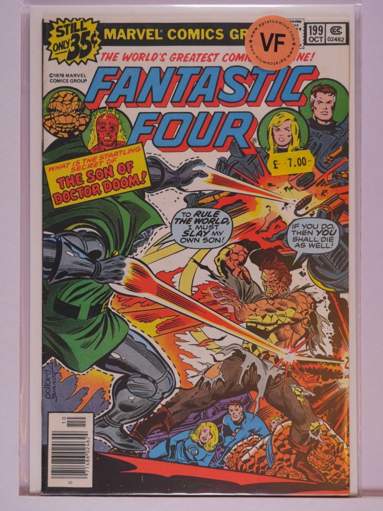 FANTASTIC FOUR (1962) Volume 1: # 0199 VF