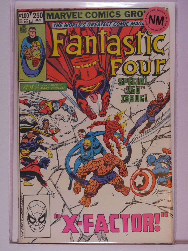 FANTASTIC FOUR (1962) Volume 1: # 0250 NM