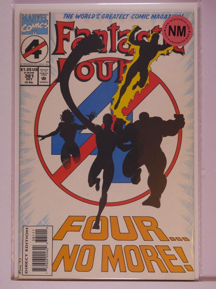 FANTASTIC FOUR (1962) Volume 1: # 0381 NM