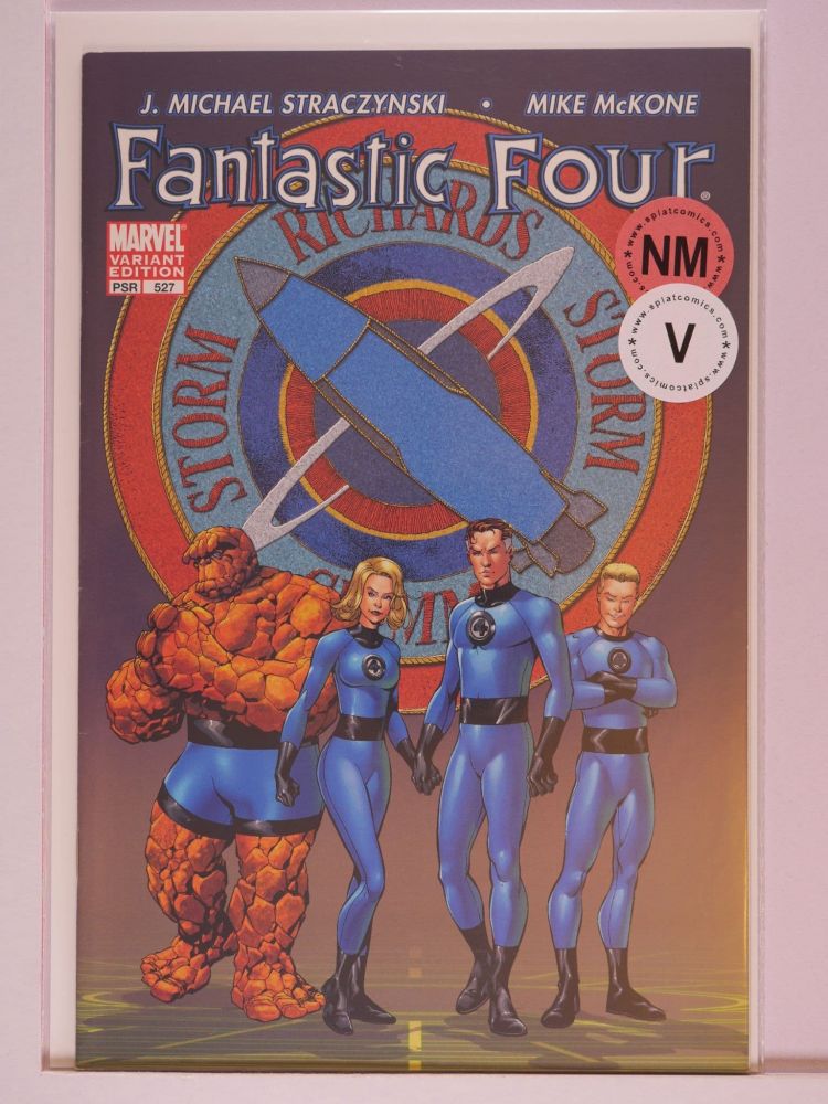 FANTASTIC FOUR (1962) Volume 1: # 0527 NM FLIGHT PATCH COVER VARIANT