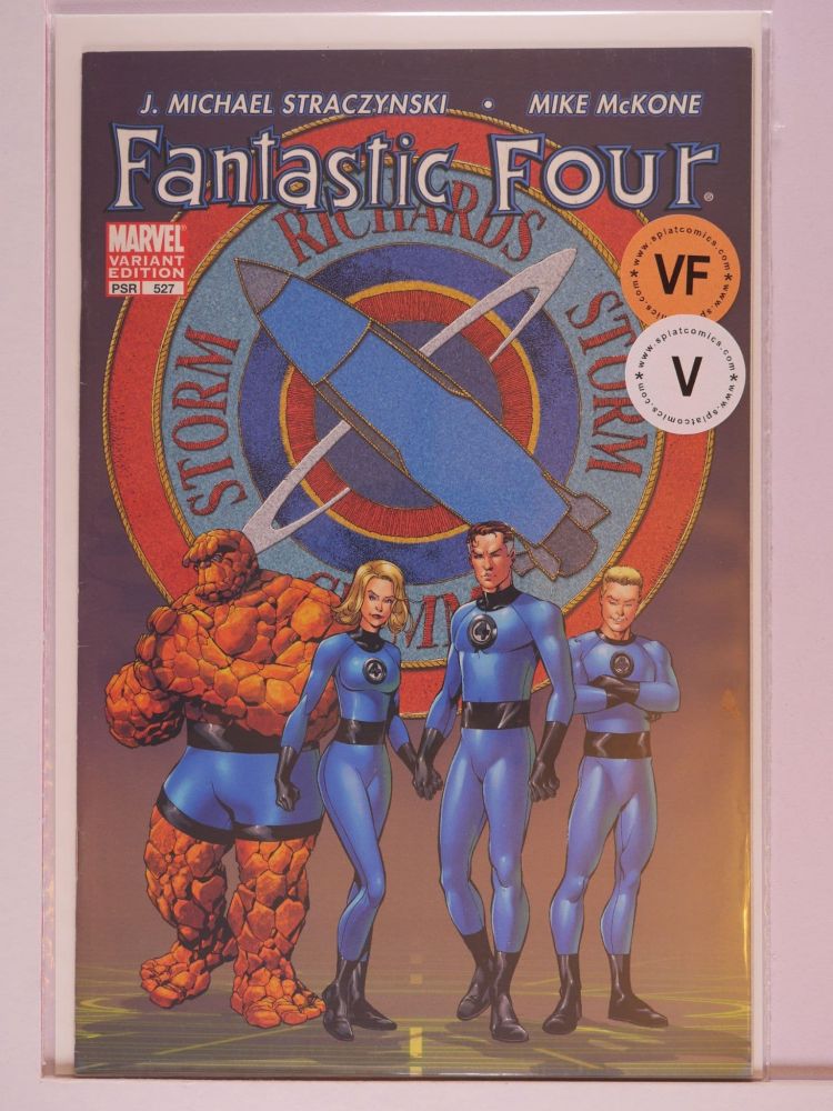 FANTASTIC FOUR (1962) Volume 1: # 0527 VF FLIGHT PATCH COVER VARIANT