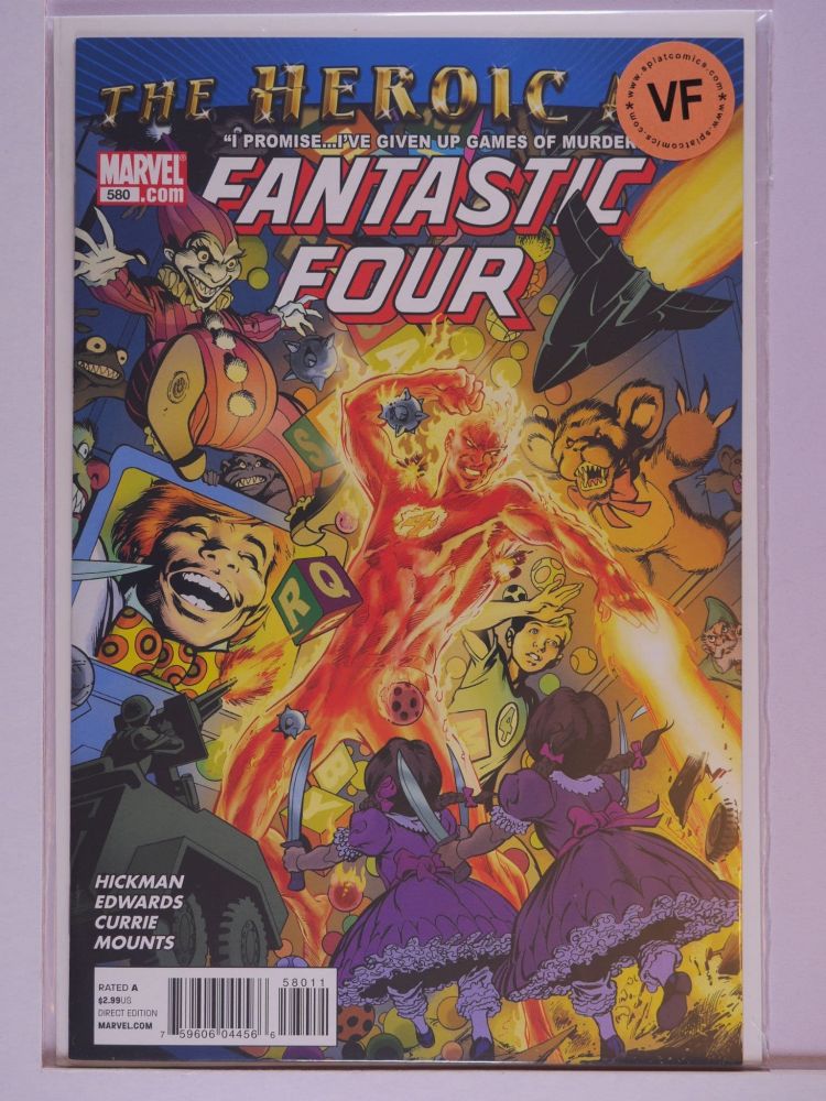 FANTASTIC FOUR (1962) Volume 1: # 0580 VF