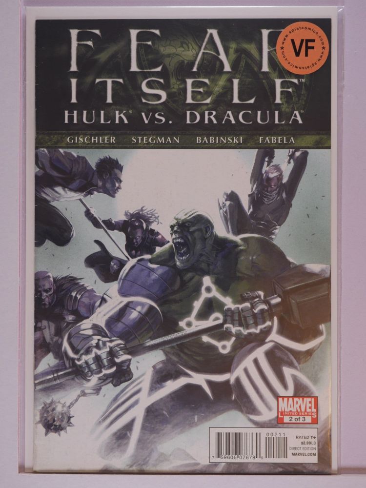 FEAR ITSELF HULK VS DRACULA (2012) Volume 1: # 0002 VF