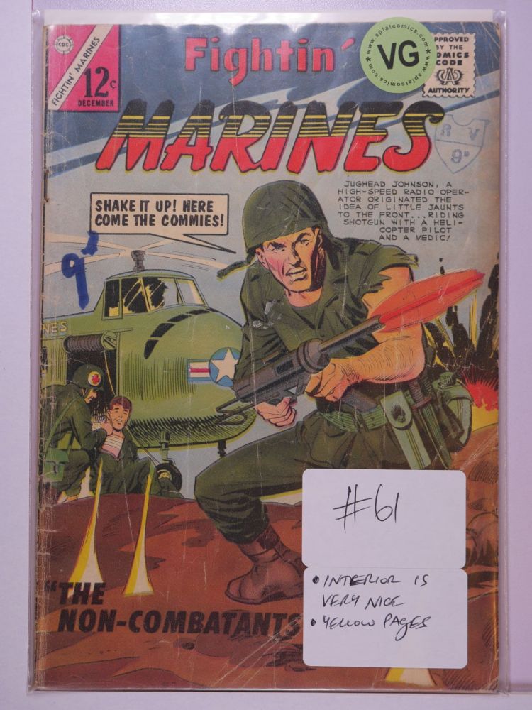 FIGHTIN MARINES (1951) Volume 1: # 0061 VG