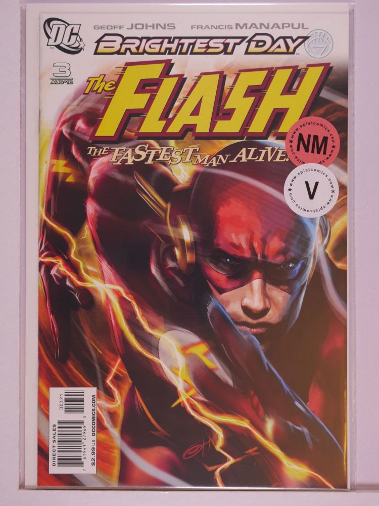 FLASH (2010) Volume 4: # 0003 NM COVER FLASH RUNNING VARIANT