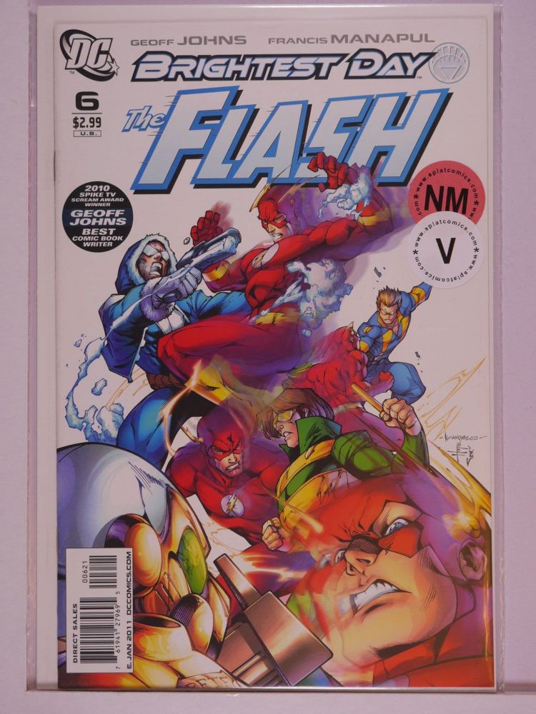 FLASH (2010) Volume 4: # 0006 NM COVER MASS BATTLE VARIANT