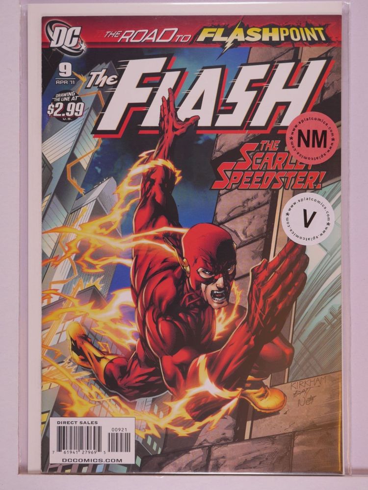 FLASH (2010) Volume 4: # 0009 NM COVER THE SCARLET SPEEDSTER VARIANT