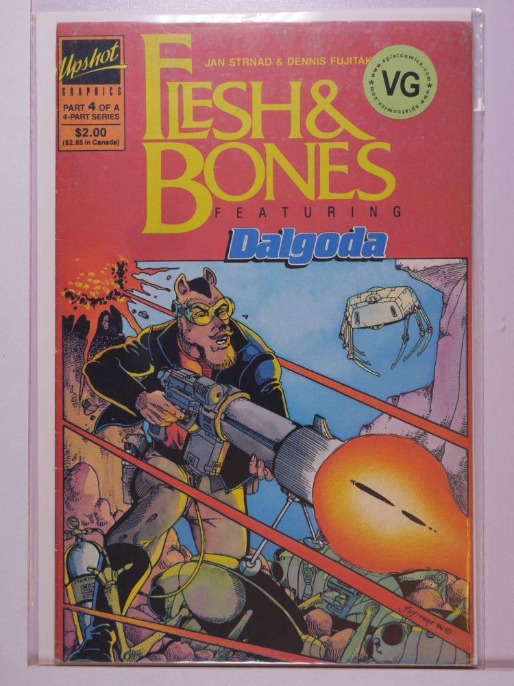 FLESH AND BONES (1986) Volume 1: # 0004 VG