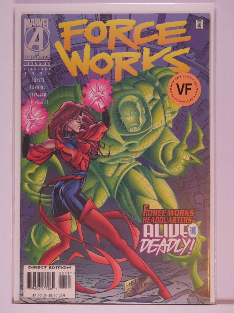 FORCE WORKS (1993) Volume 1: # 0020 VF