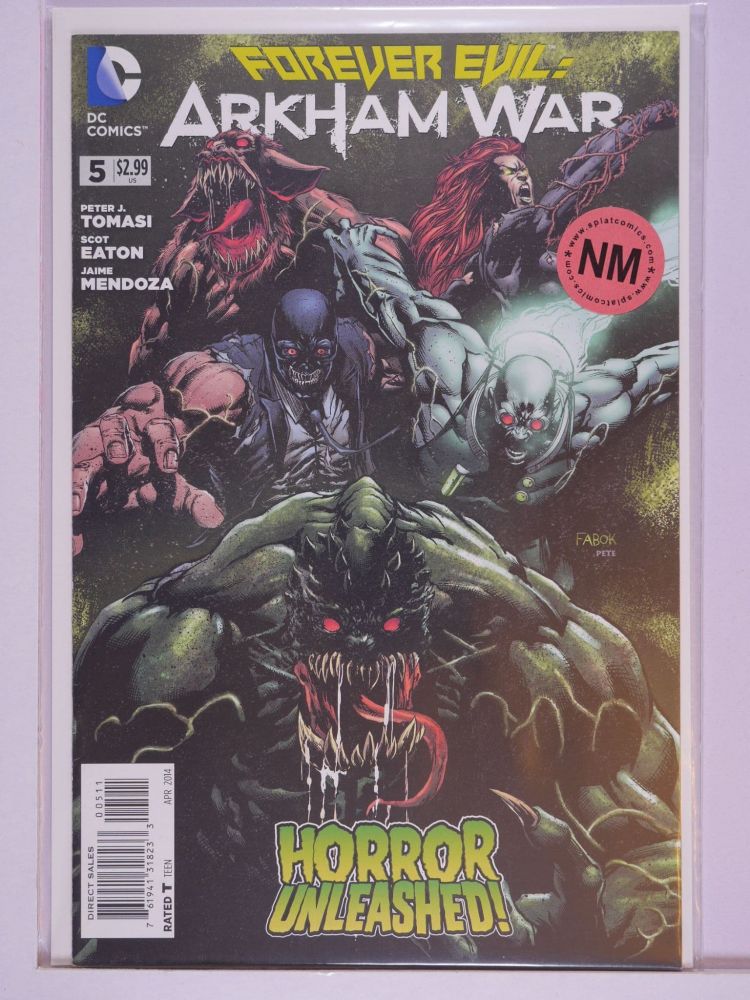 FOREVER EVIL ARKHAM WAR NEW 52 (2011) Volume 1: # 0005 NM