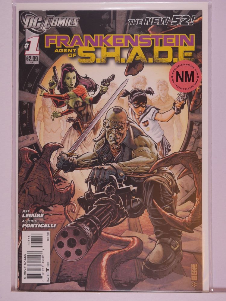 FRANKENSTEIN AGENT OF S.H.A.D.E. NEW 52 (2011) Volume 1: # 0001 NM