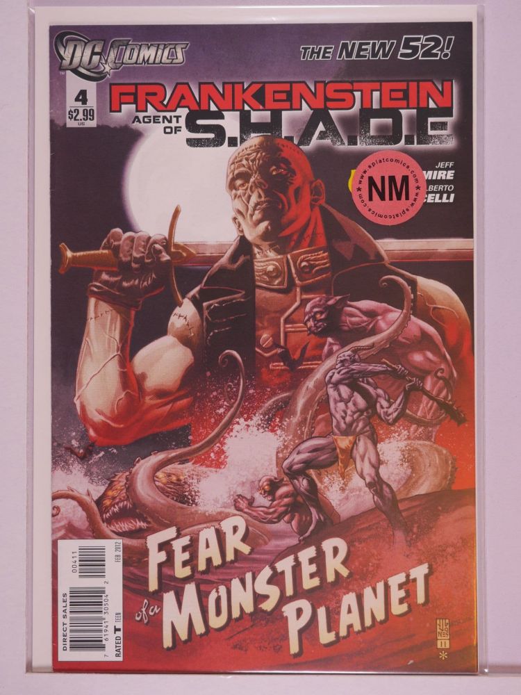 FRANKENSTEIN AGENT OF S.H.A.D.E. NEW 52 (2011) Volume 1: # 0004 NM