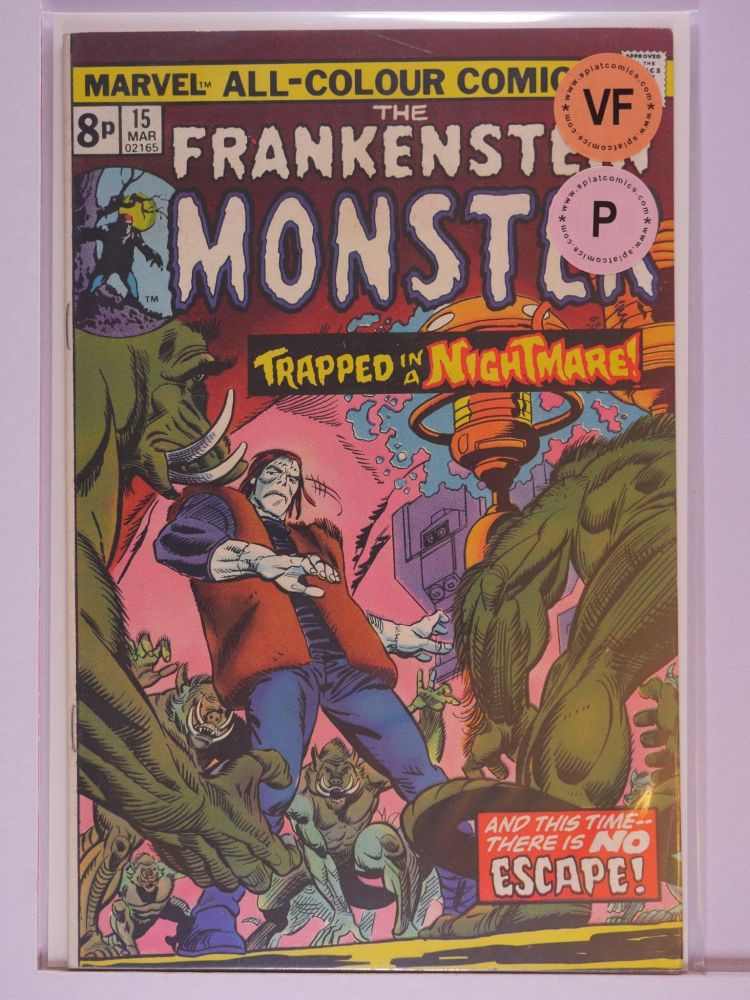 FRANKENSTEIN MONSTER OF (1973) Volume 1: # 0015 VF PENCE