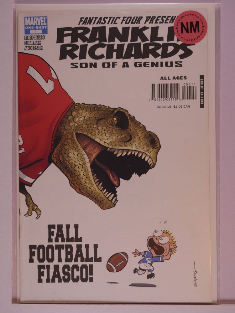 FRANKLIN RICHARDS SON OF A GENIUS FALL FOOTBALL FIASCO (2007) Volume 1: # 0001 NM