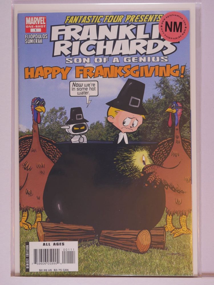 FRANKLIN RICHARDS SON OF A GENIUS HAPPY FRANKSGIVING (2007) Volume 1: # 0001 NM