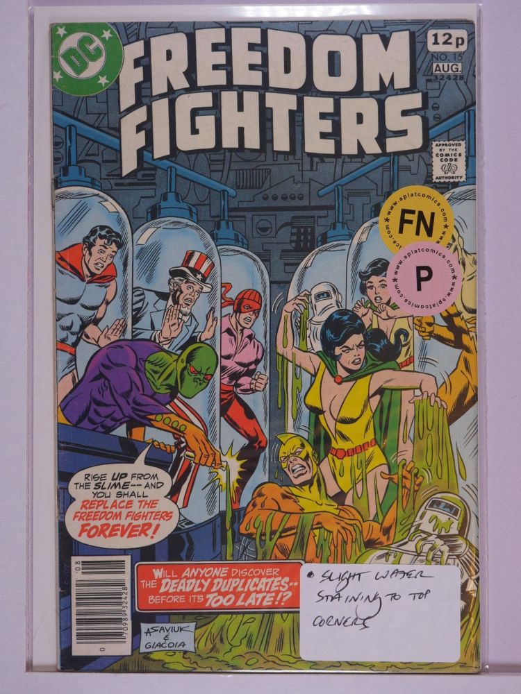 FREEDOM FIGHTERS (1976) Volume 1: # 0015 FN PENCE