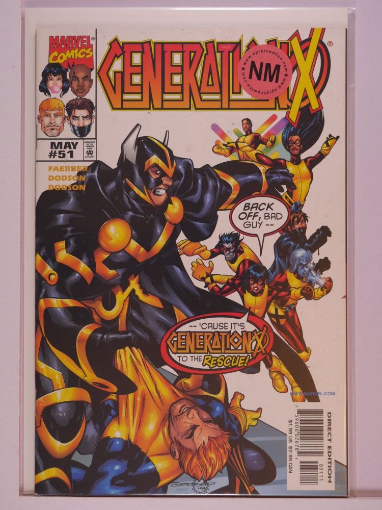 GENERATION X (1994) Volume 1: # 0051 NM