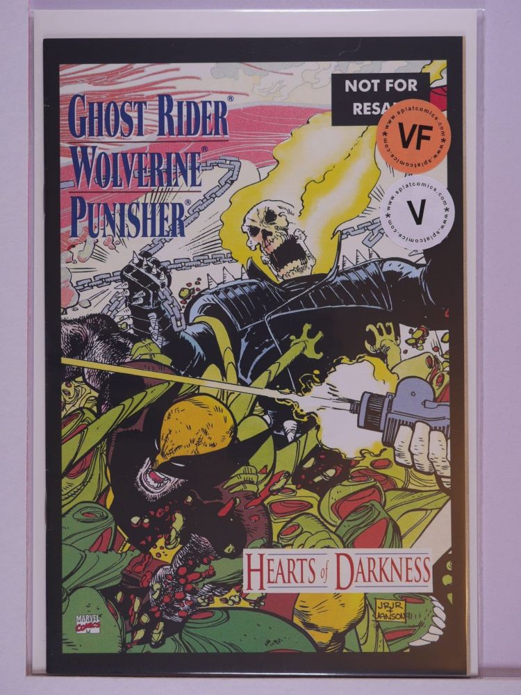 GHOST RIDER WOLVERINE PUNISHER HEARTS OF DARKNESS REPRINT (1991) Volume 1: # 0001 VF