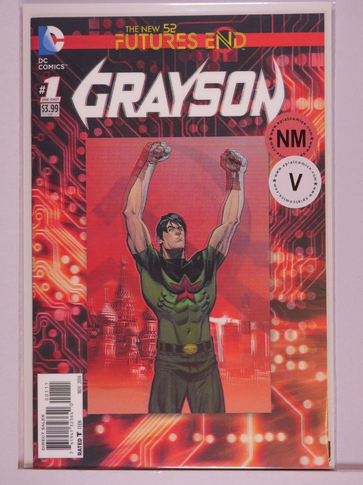 GRAYSON FUTURES END (2014) Volume 1: # 0001 NM LENTICULAR VARIANT