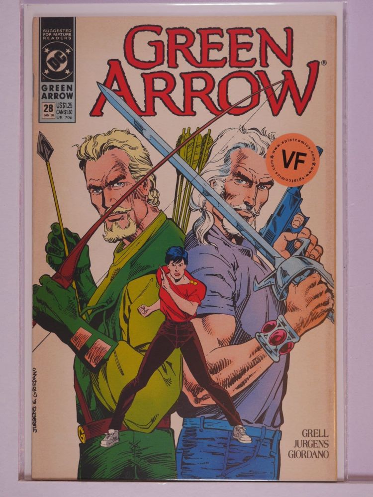 GREEN ARROW (1988) Volume 1: # 0028 VF