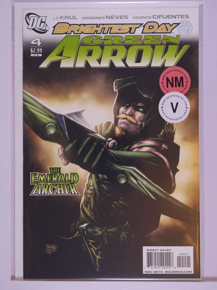 GREEN ARROW (2010) Volume 4: # 0004 NM COVER THE EMERALD ARCHER VARIANT