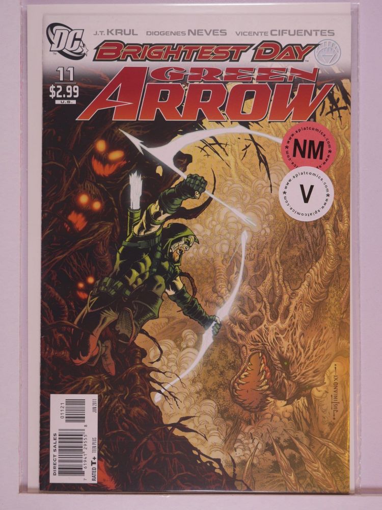 GREEN ARROW (2010) Volume 4: # 0011 NM COVER DEMONIC VARIANT