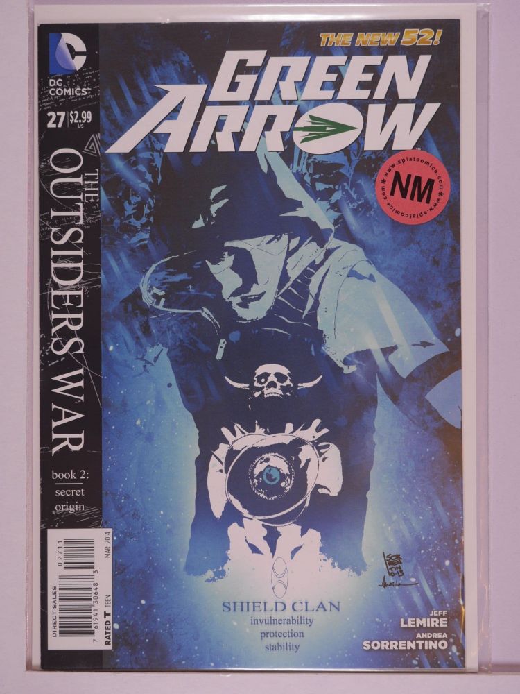 GREEN ARROW NEW 52 (2011) Volume 1: # 0027 NM