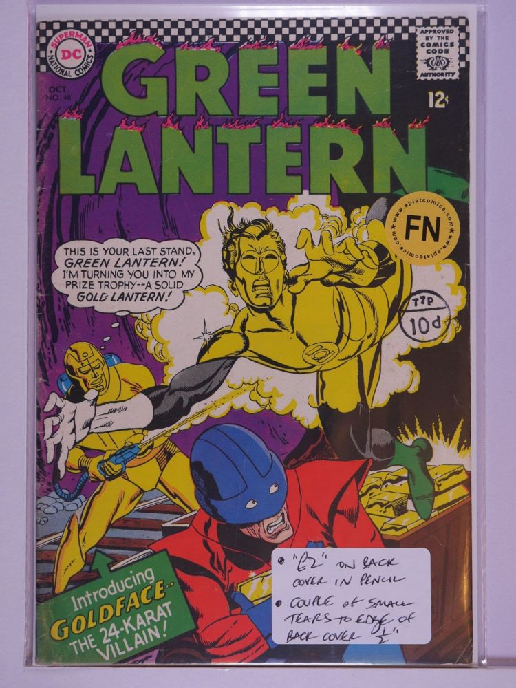 GREEN LANTERN (1960) Volume 2: # 0048 FN