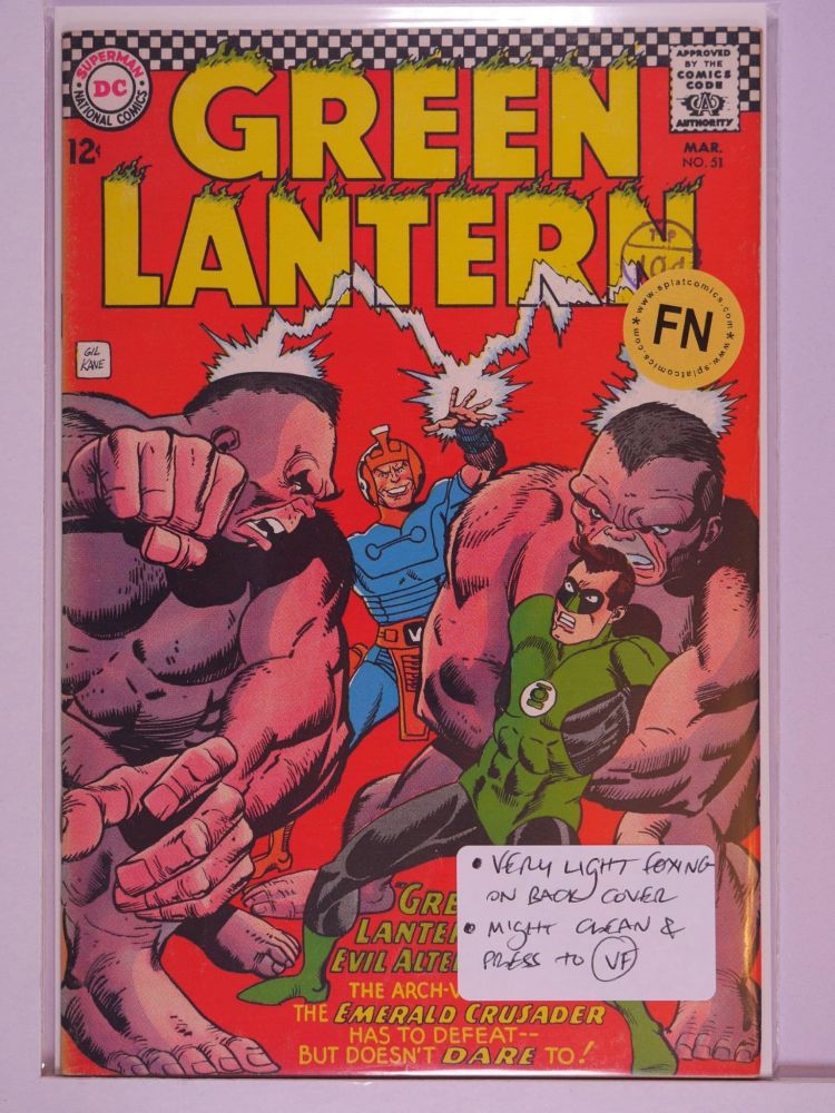 GREEN LANTERN (1960) Volume 2: # 0051 FN