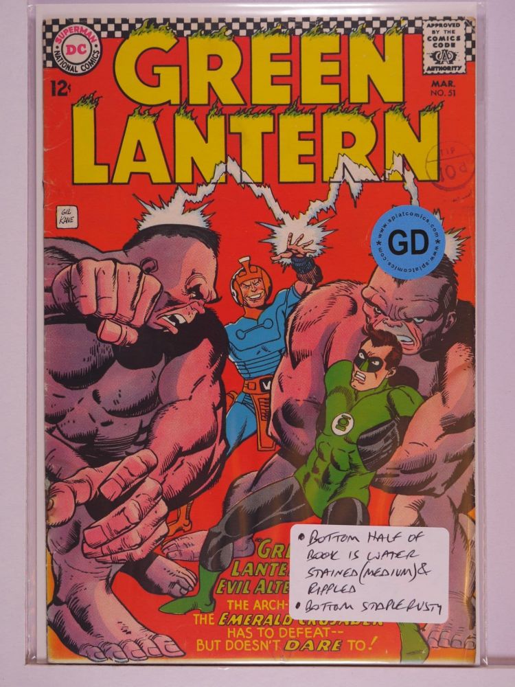 GREEN LANTERN (1960) Volume 2: # 0051 GD