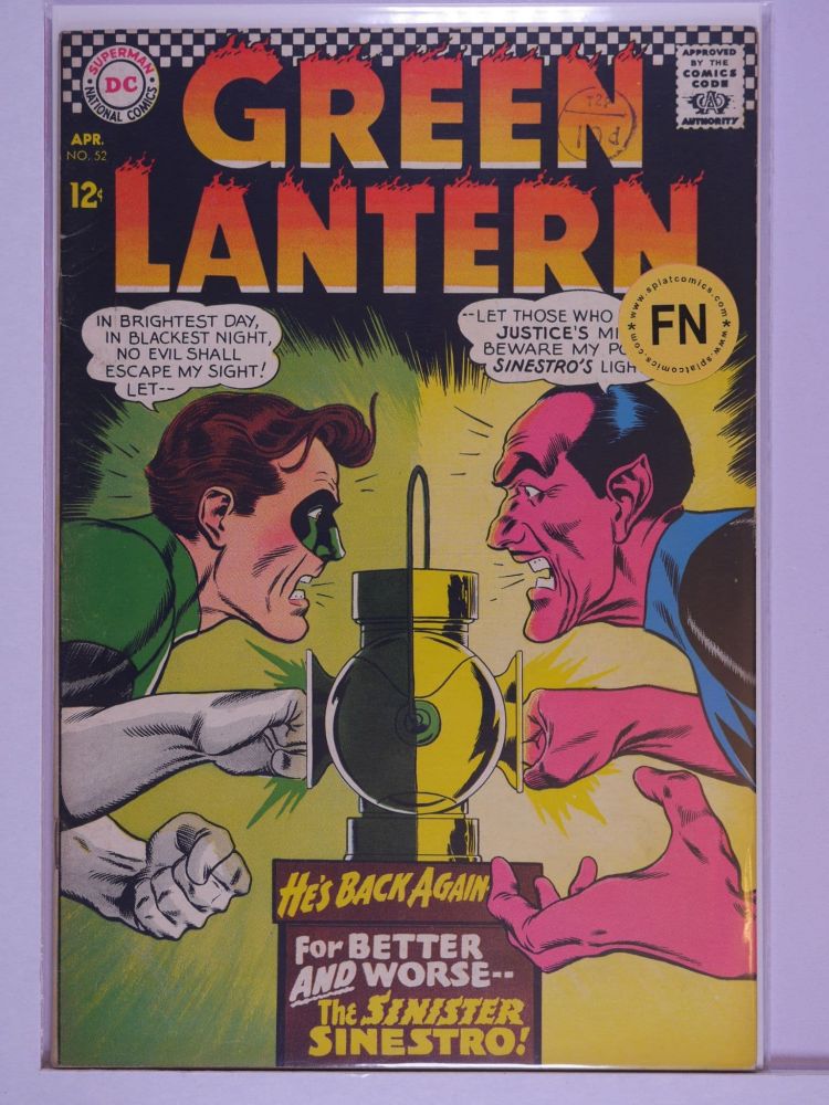 GREEN LANTERN (1960) Volume 2: # 0052 FN