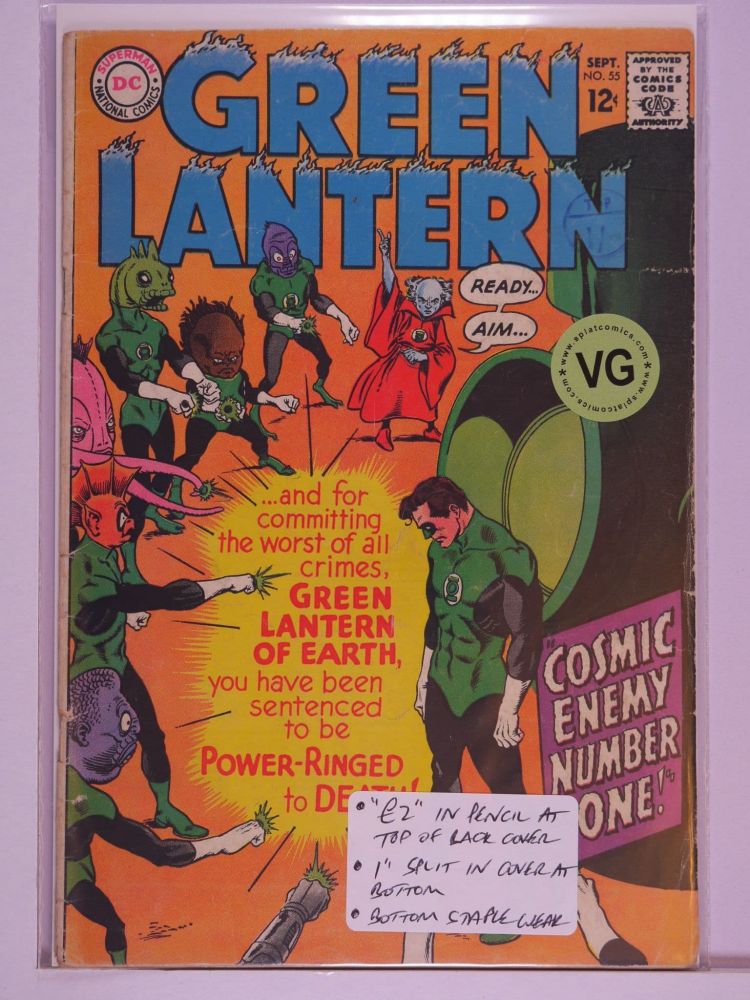 GREEN LANTERN (1960) Volume 2: # 0055 VG