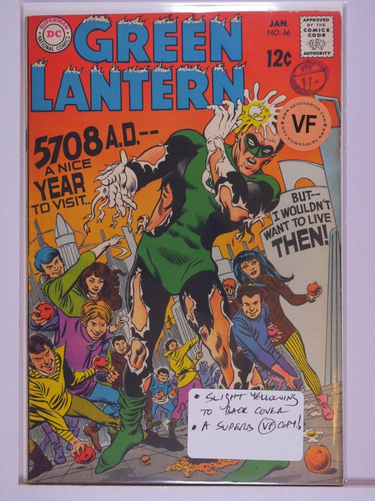 GREEN LANTERN (1960) Volume 2: # 0066 VF