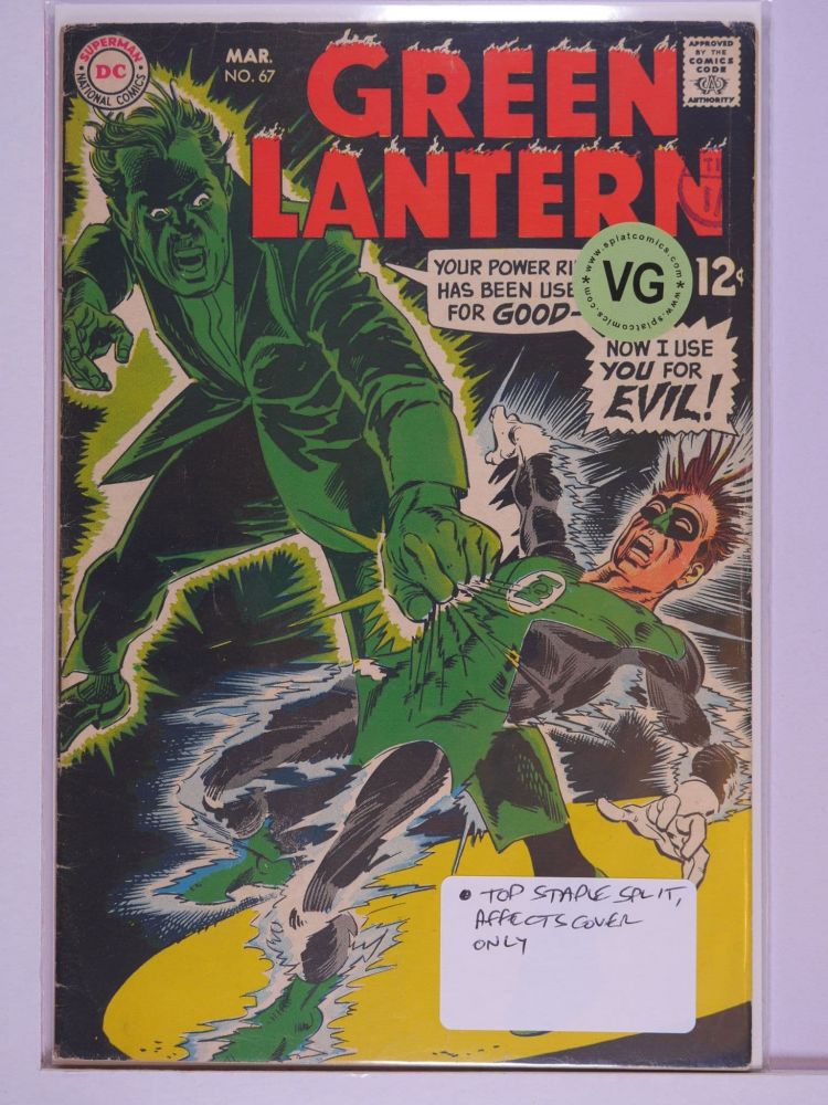 GREEN LANTERN (1960) Volume 2: # 0067 VG