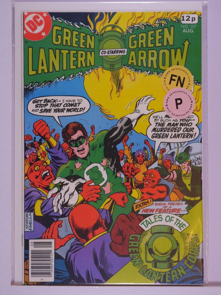 GREEN LANTERN (1960) Volume 2: # 0107 FN PENCE