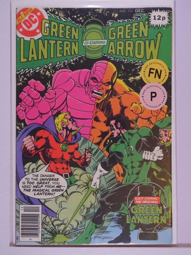 GREEN LANTERN (1960) Volume 2: # 0111 FN PENCE