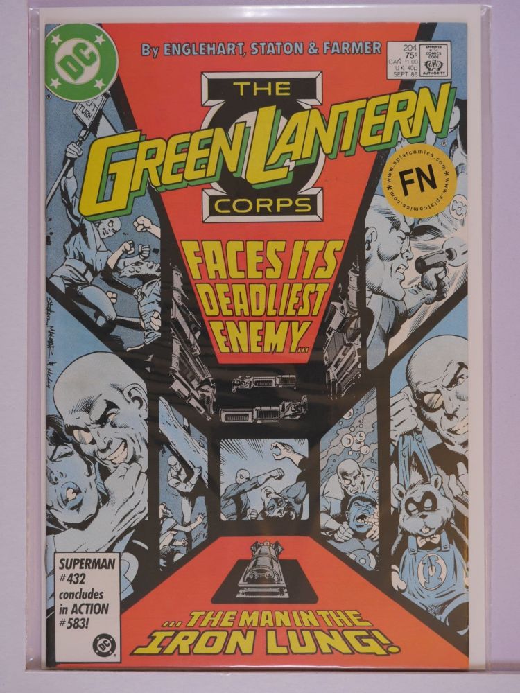 GREEN LANTERN (1960) Volume 2: # 0204 FN