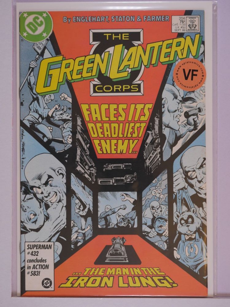 GREEN LANTERN (1960) Volume 2: # 0204 VF