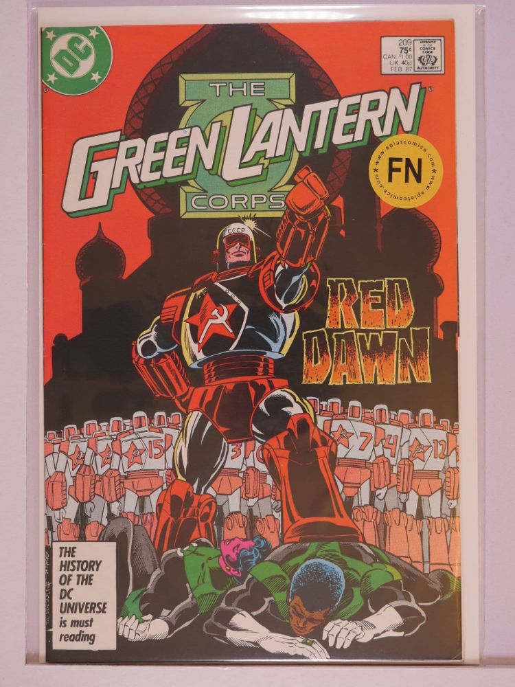 GREEN LANTERN (1960) Volume 2: # 0209 FN