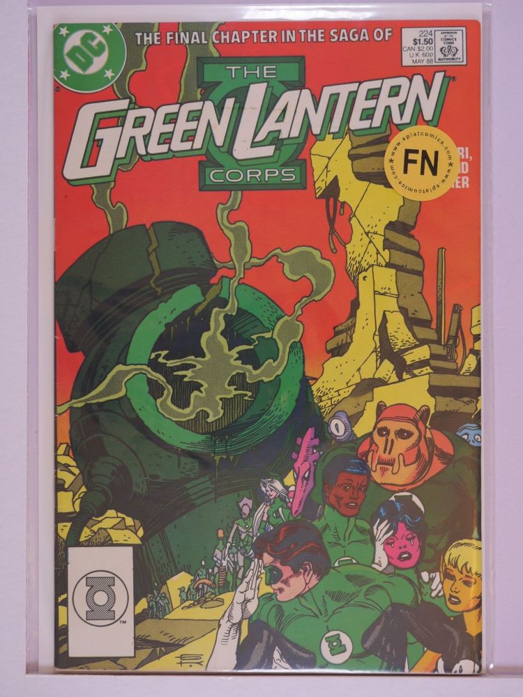 GREEN LANTERN (1960) Volume 2: # 0224 FN