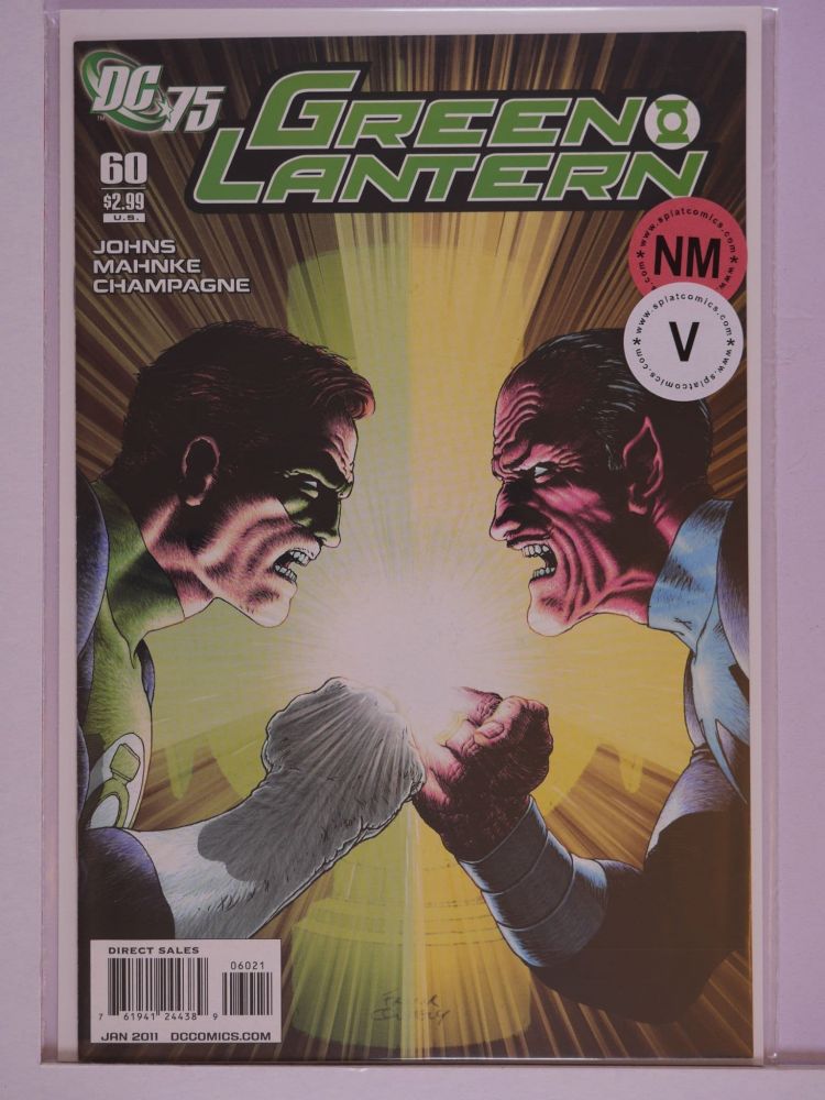 GREEN LANTERN (2005) Volume 4: # 0060 NM 75TH ANNIVERSARY SINESTRO HEAD VARIANT