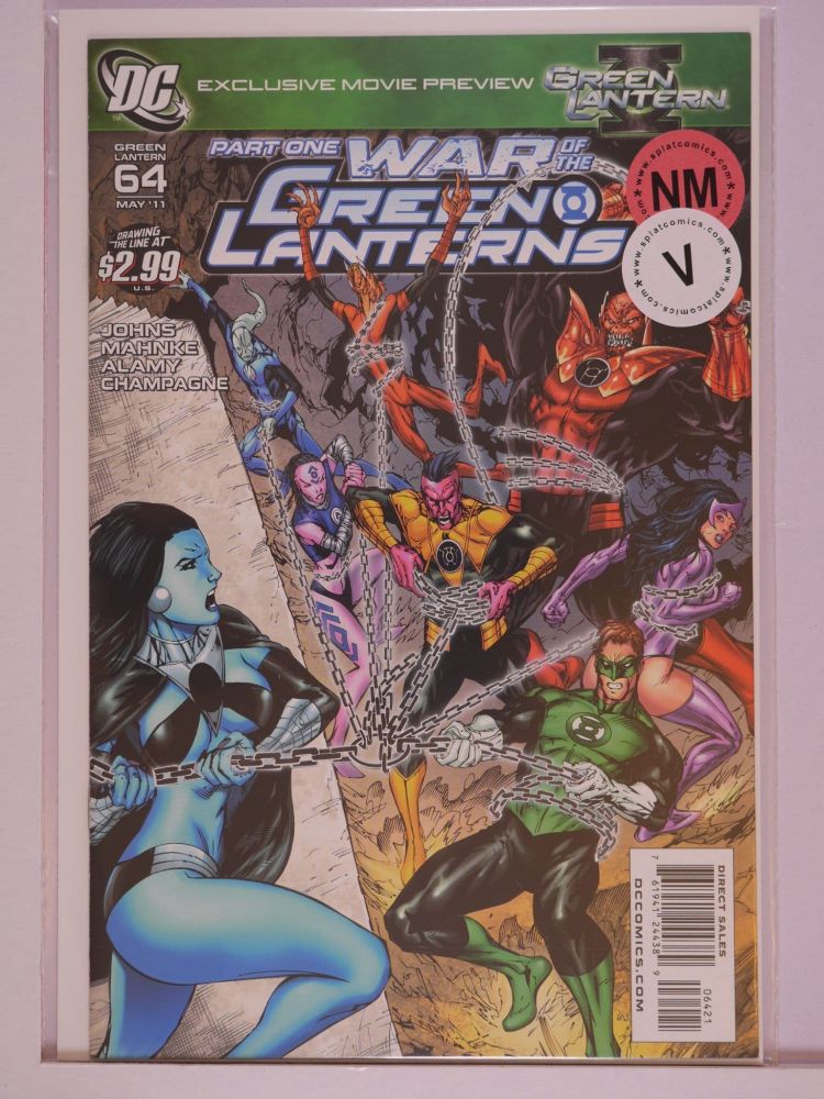 GREEN LANTERN (2005) Volume 4: # 0064 NM CHAINS COVER VARIANT